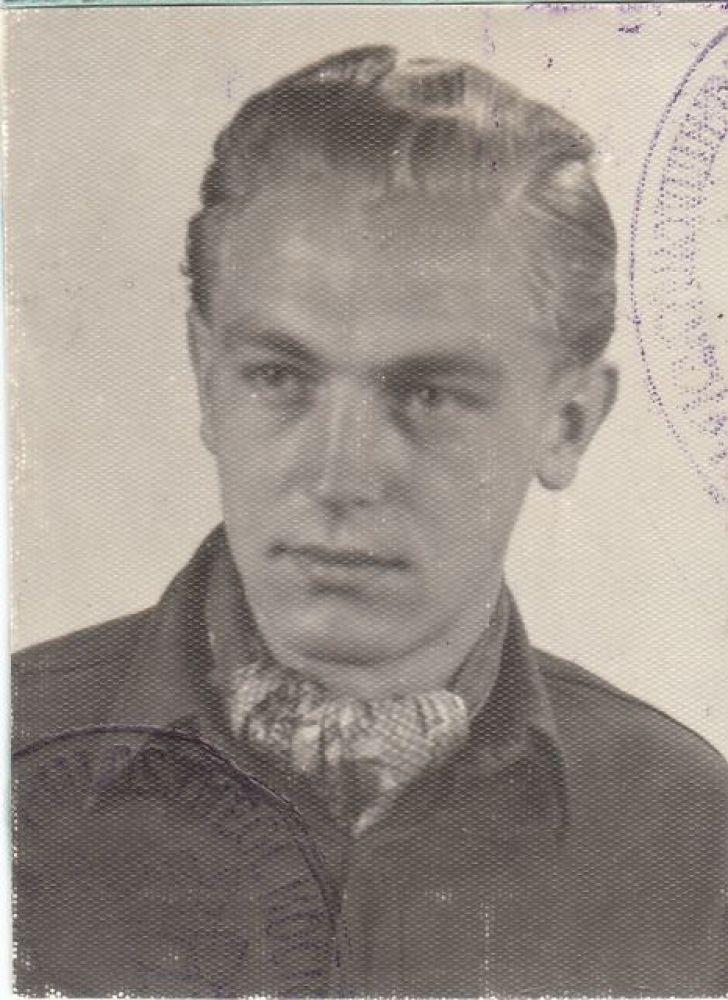 Heinz Piontek: Foto im Studentenausweis